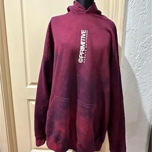 red primitive hoodie (pre owned)